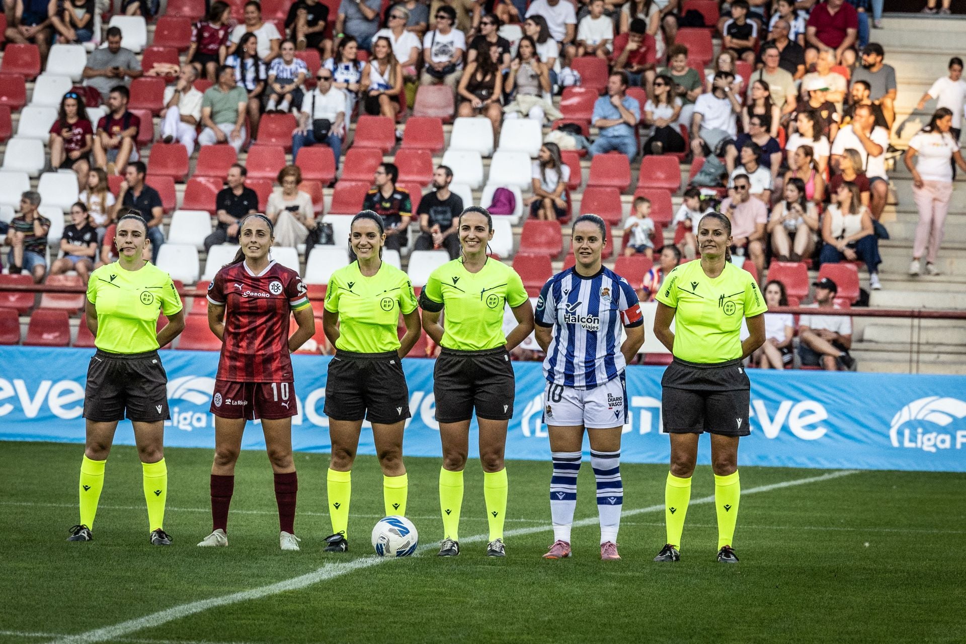 El partido entre el DUX Logroño y la Real Sociedad