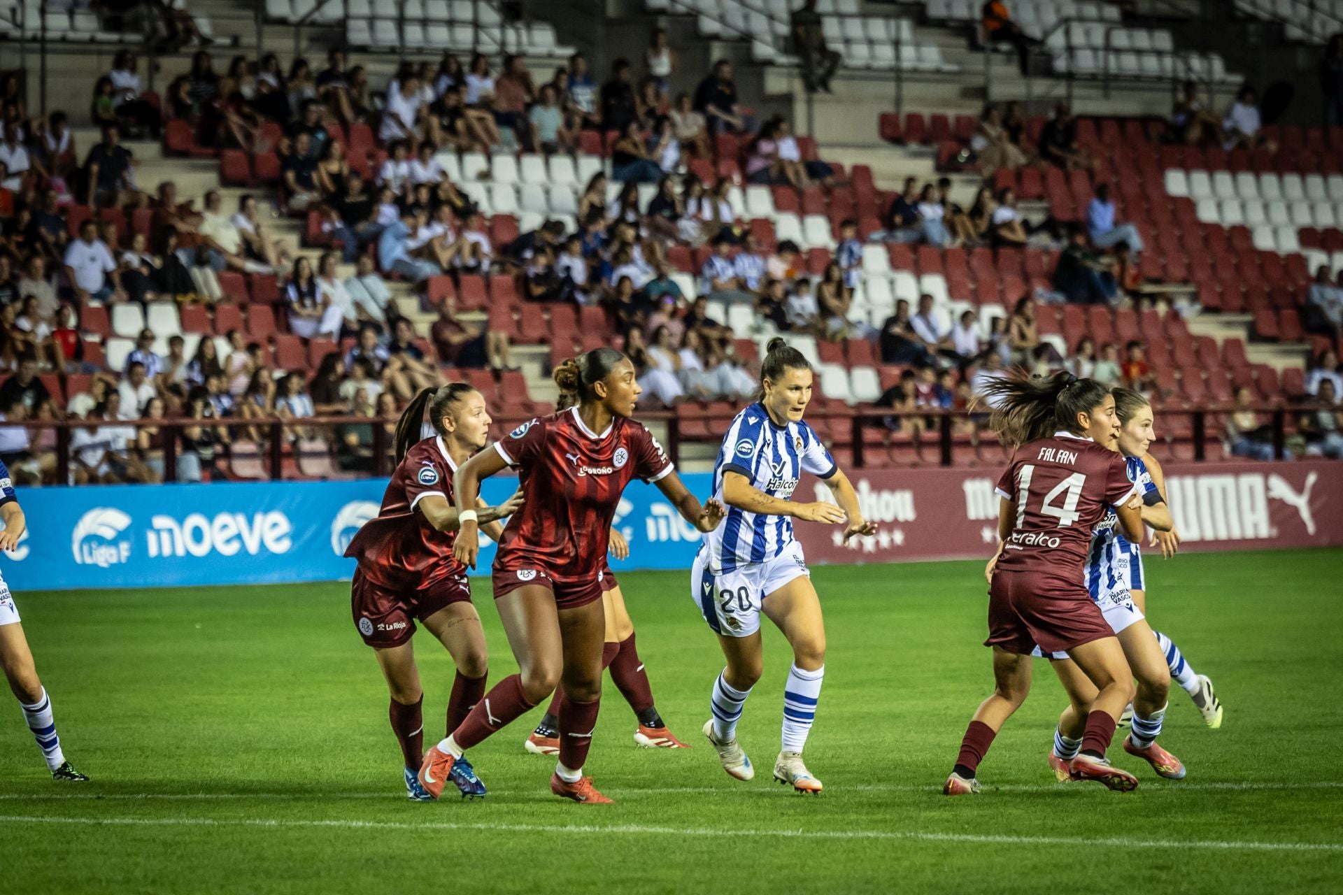 El partido entre el DUX Logroño y la Real Sociedad