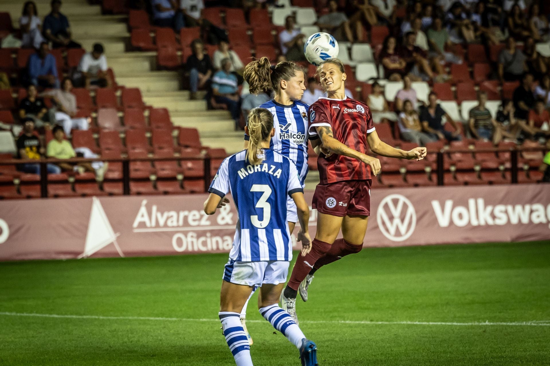 El partido entre el DUX Logroño y la Real Sociedad