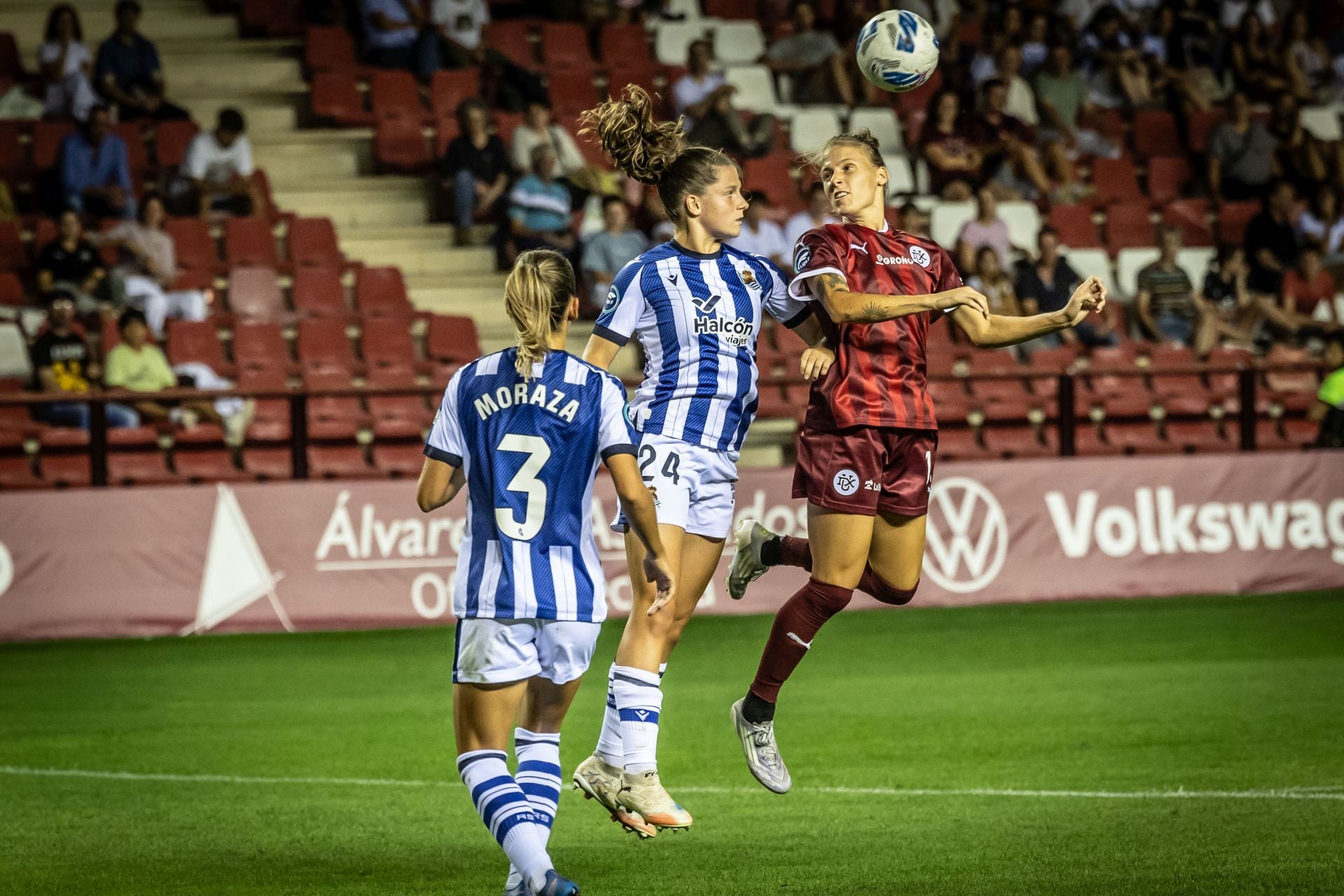 El partido entre el DUX Logroño y la Real Sociedad