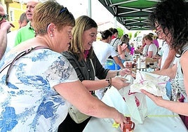 Reparto de bocadillos con champiñón, seta y pimientos.