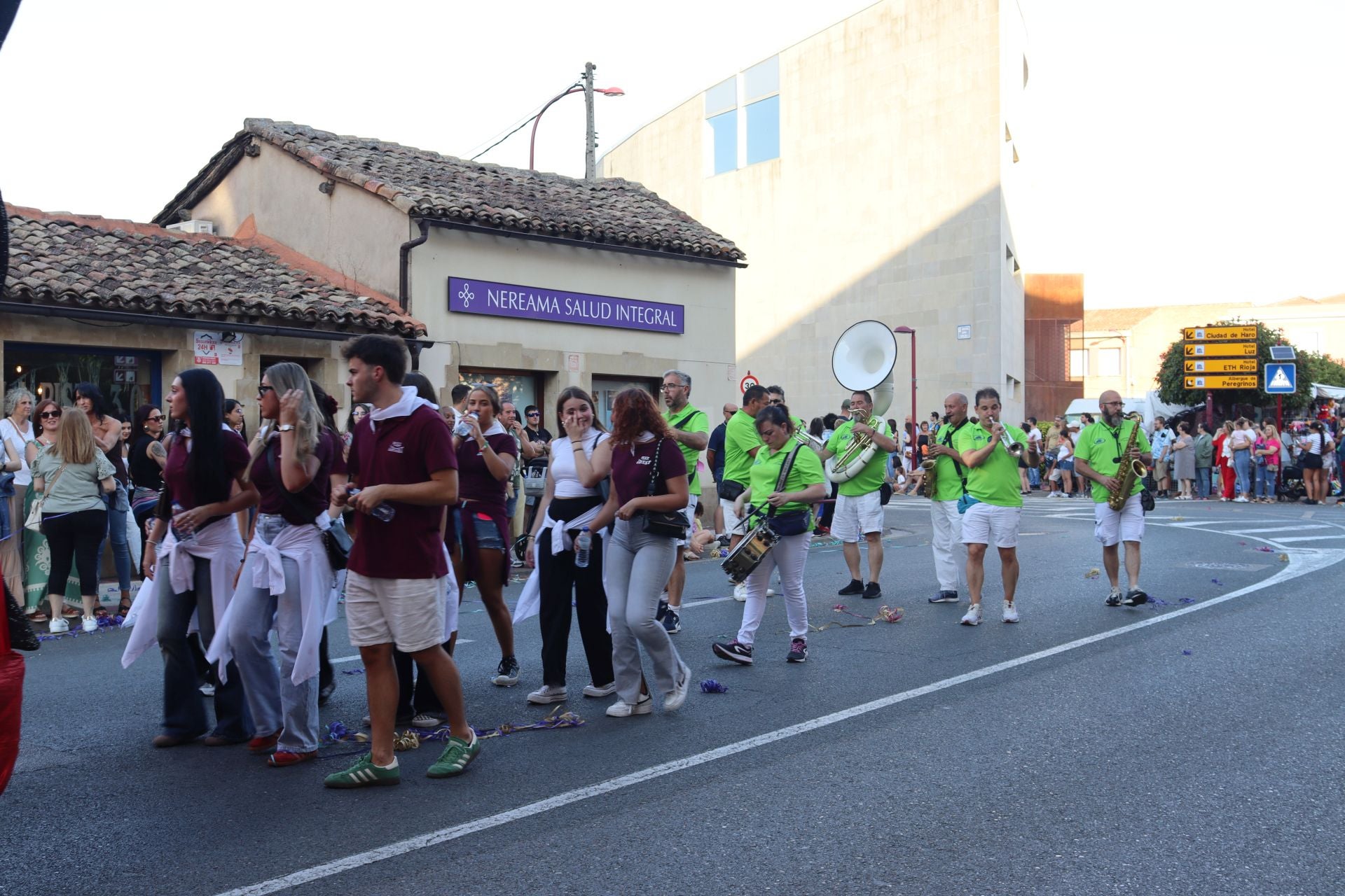 Las imágenes del desfile de carrozas de Haro