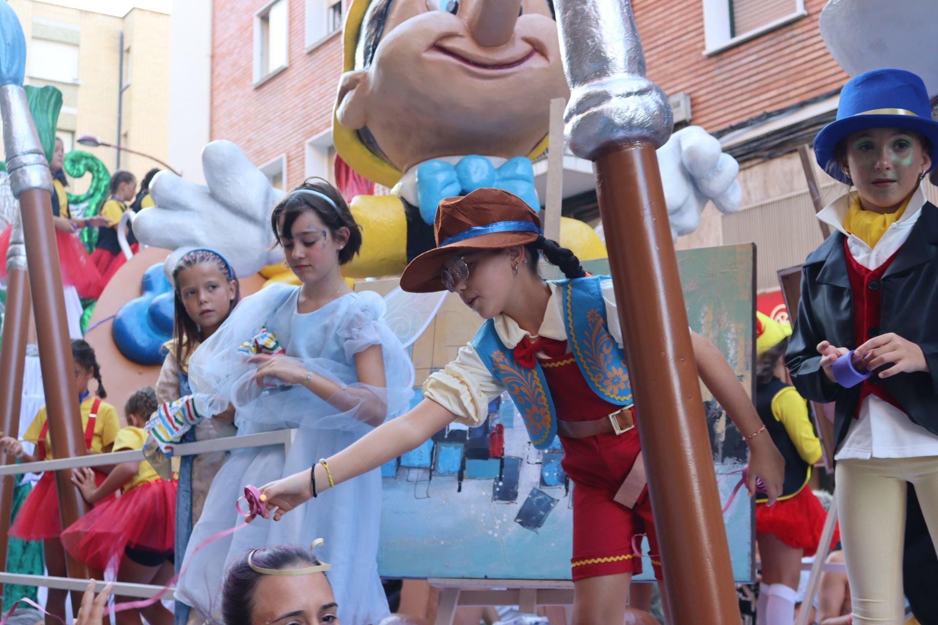 Las imágenes del desfile de carrozas de Haro