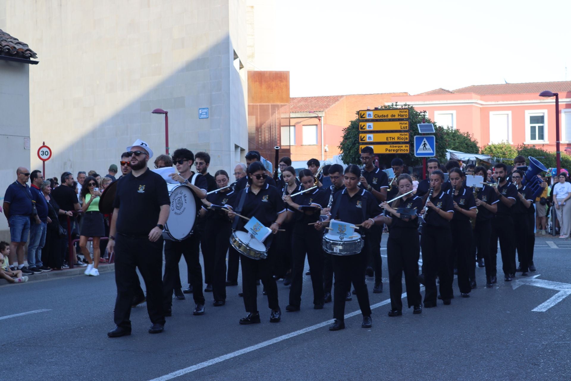 Las imágenes del desfile de carrozas de Haro