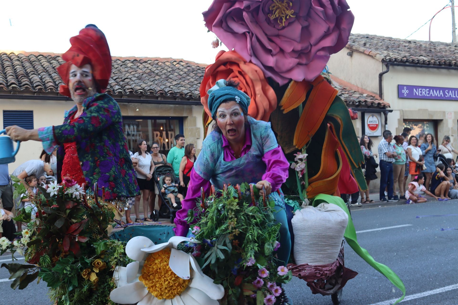Las imágenes del desfile de carrozas de Haro