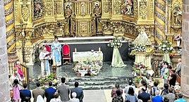 Los arnedanos honran a la Virgen de Vico