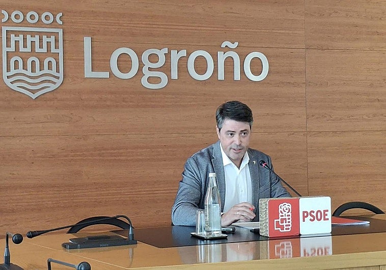 El portavoz del Grupo Municipal Socialista, Luis Alonso.