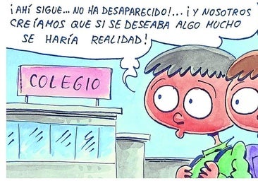 El primer día de cole, según Tris