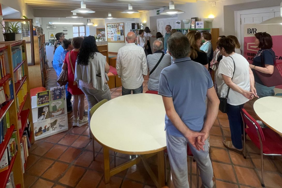 Una actividad en el centro.