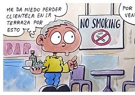 La ley antitabaco, según Tris