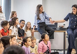 La Reina abre el curso en Rincón de Soto