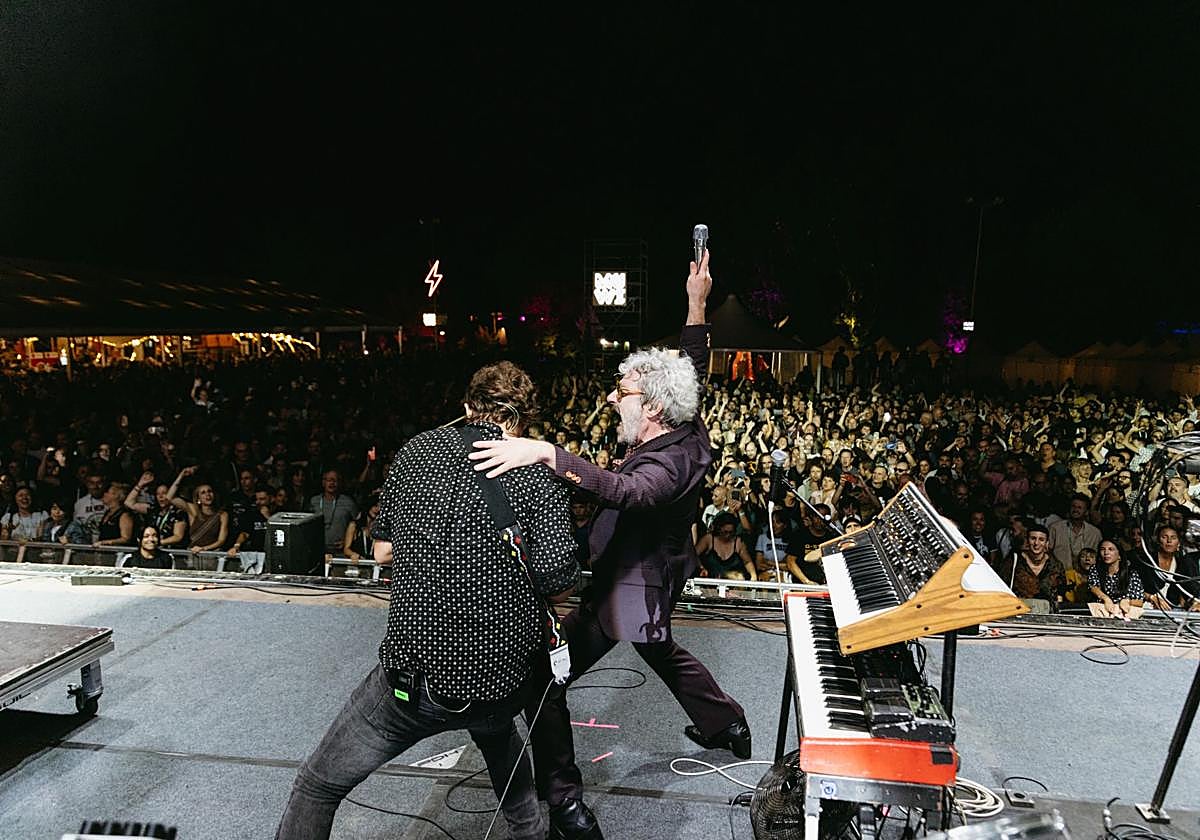 Cocierto de León Benavente en la reciente edición de La Rioja Music Fest.
