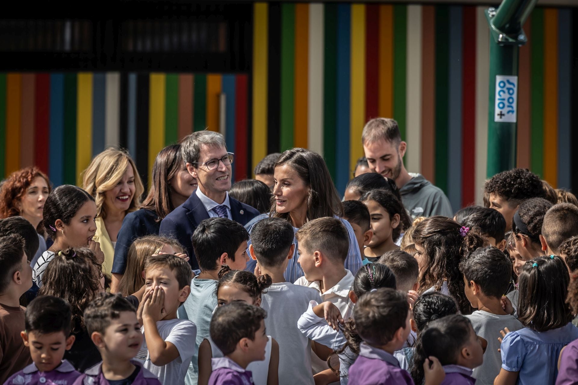 La Reina abre el curso en Rincón de Soto