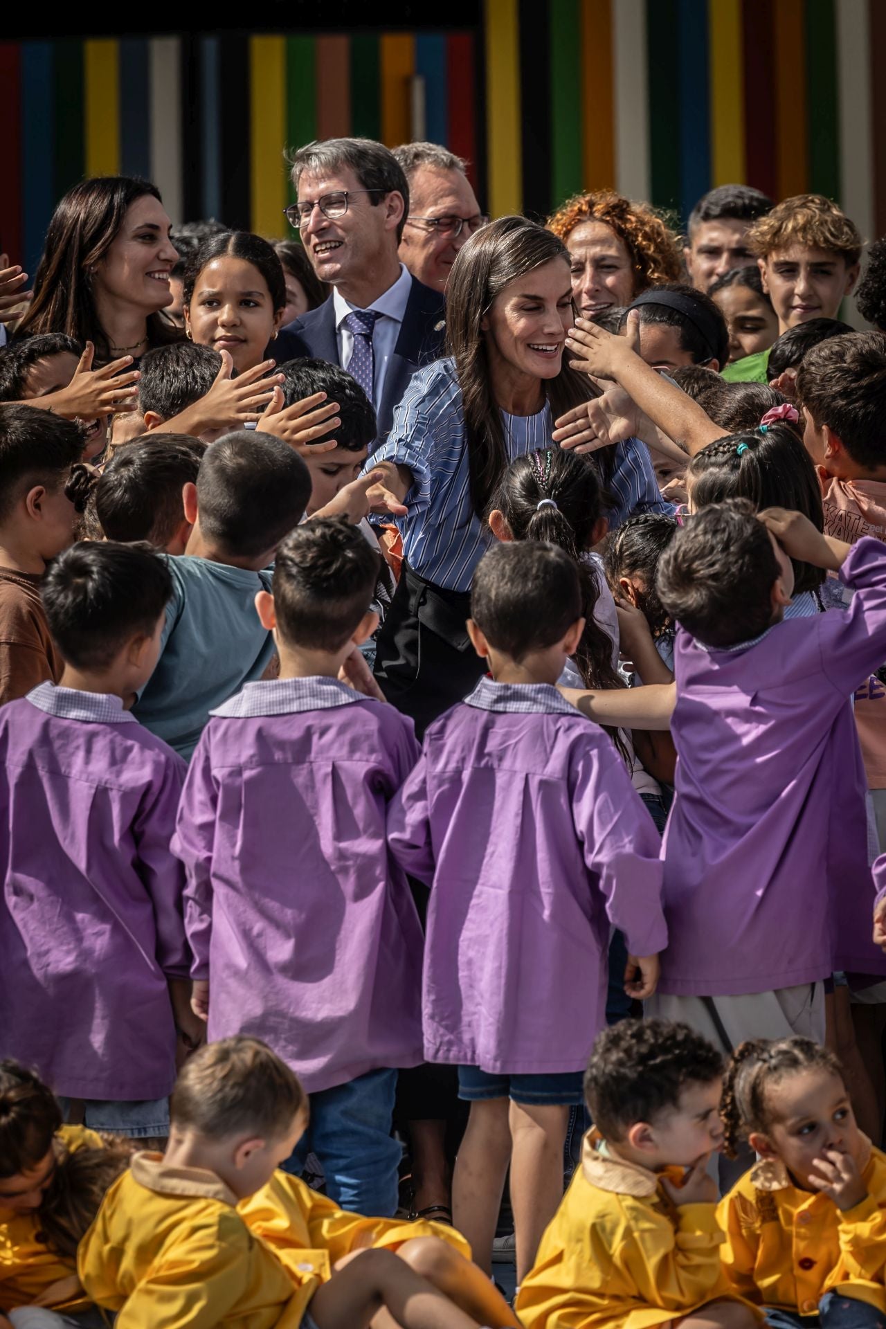 La Reina abre el curso en Rincón de Soto