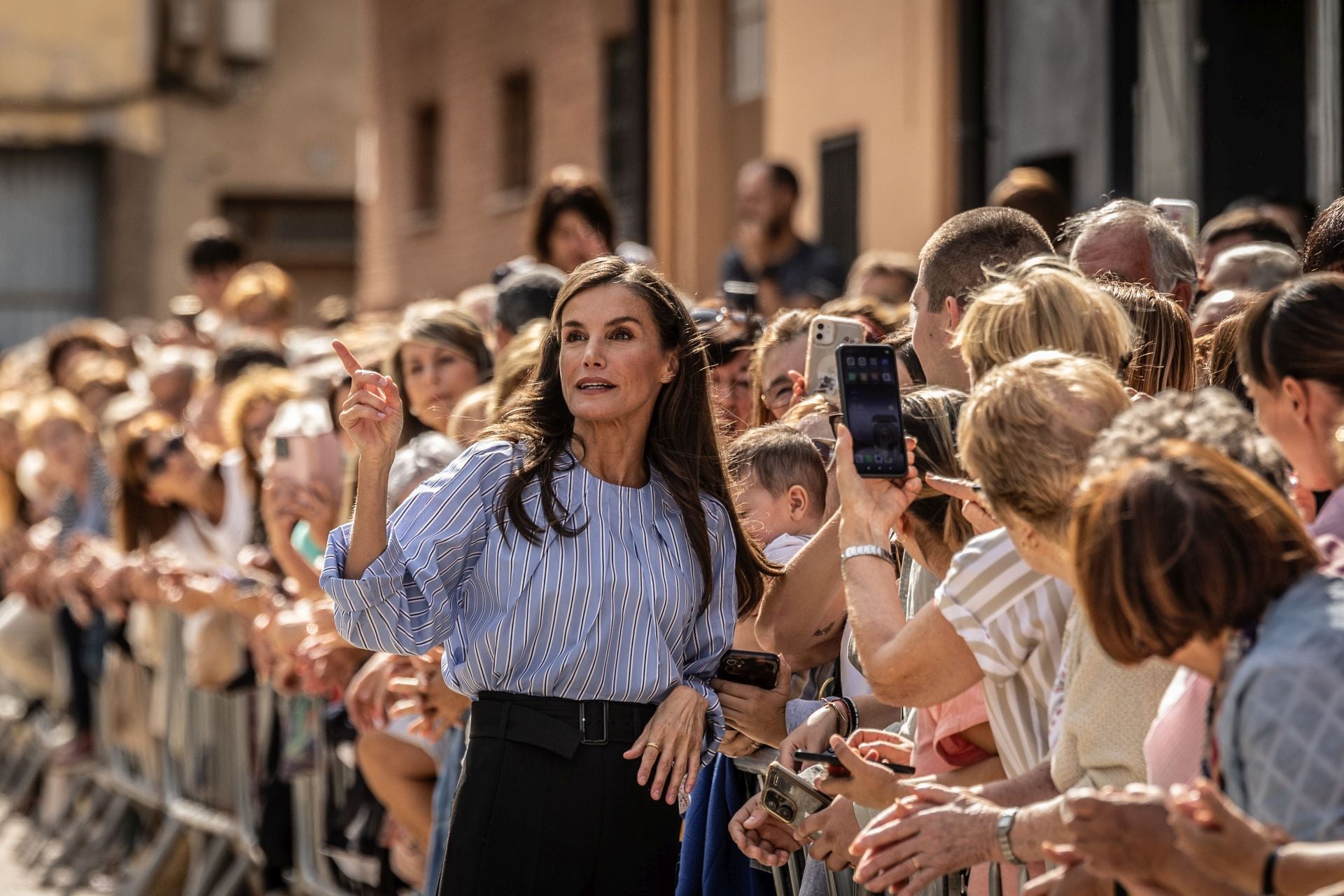 La Reina abre el curso en Rincón de Soto