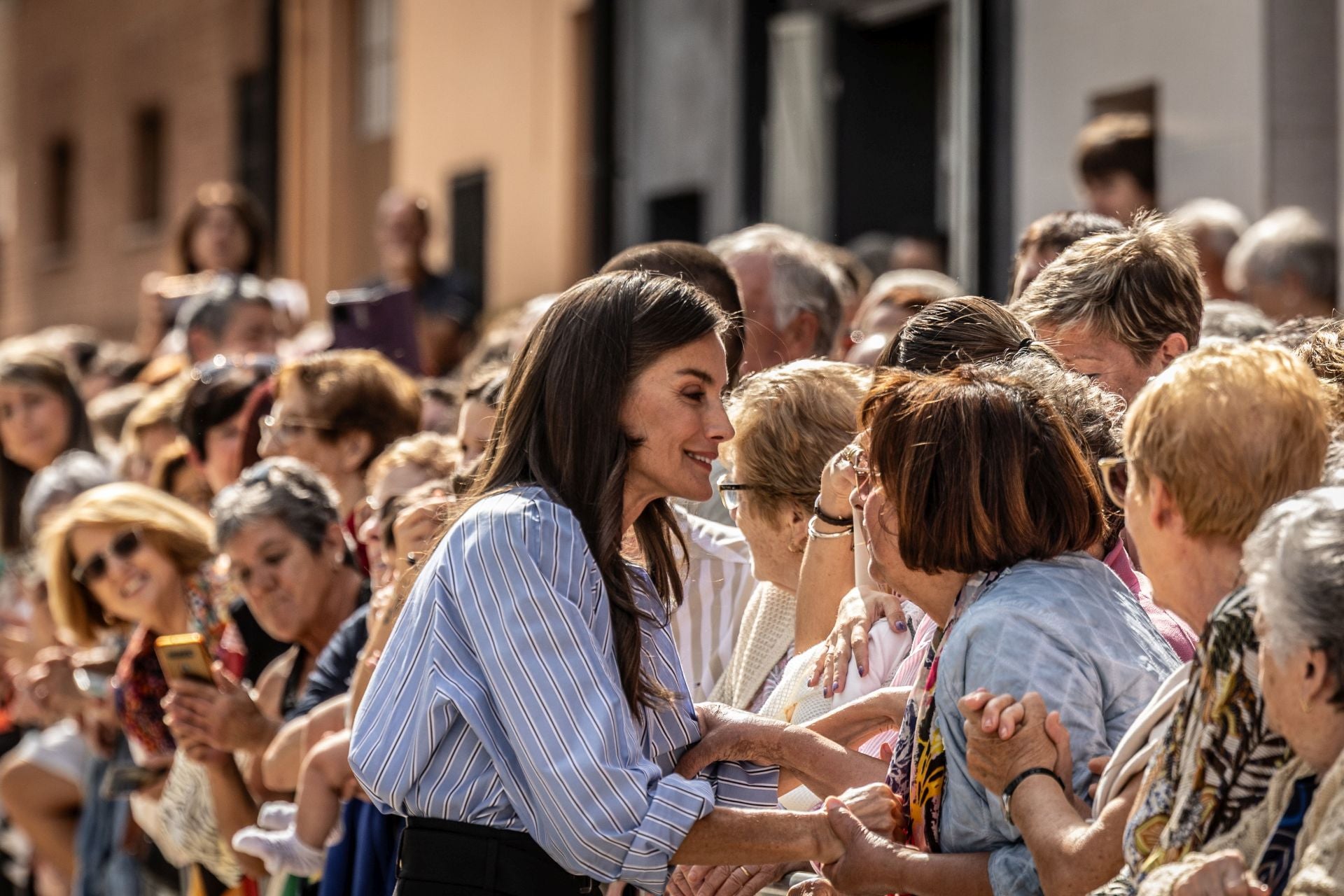 La Reina abre el curso en Rincón de Soto