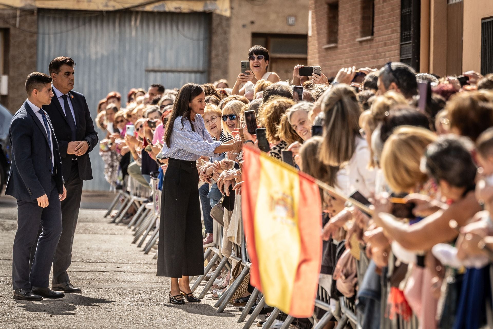 La Reina abre el curso en Rincón de Soto
