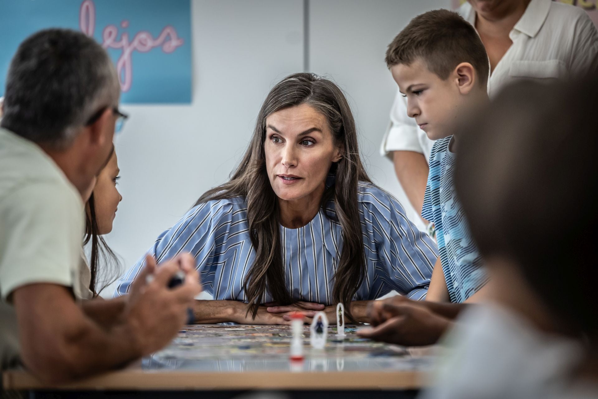 La Reina abre el curso en Rincón de Soto