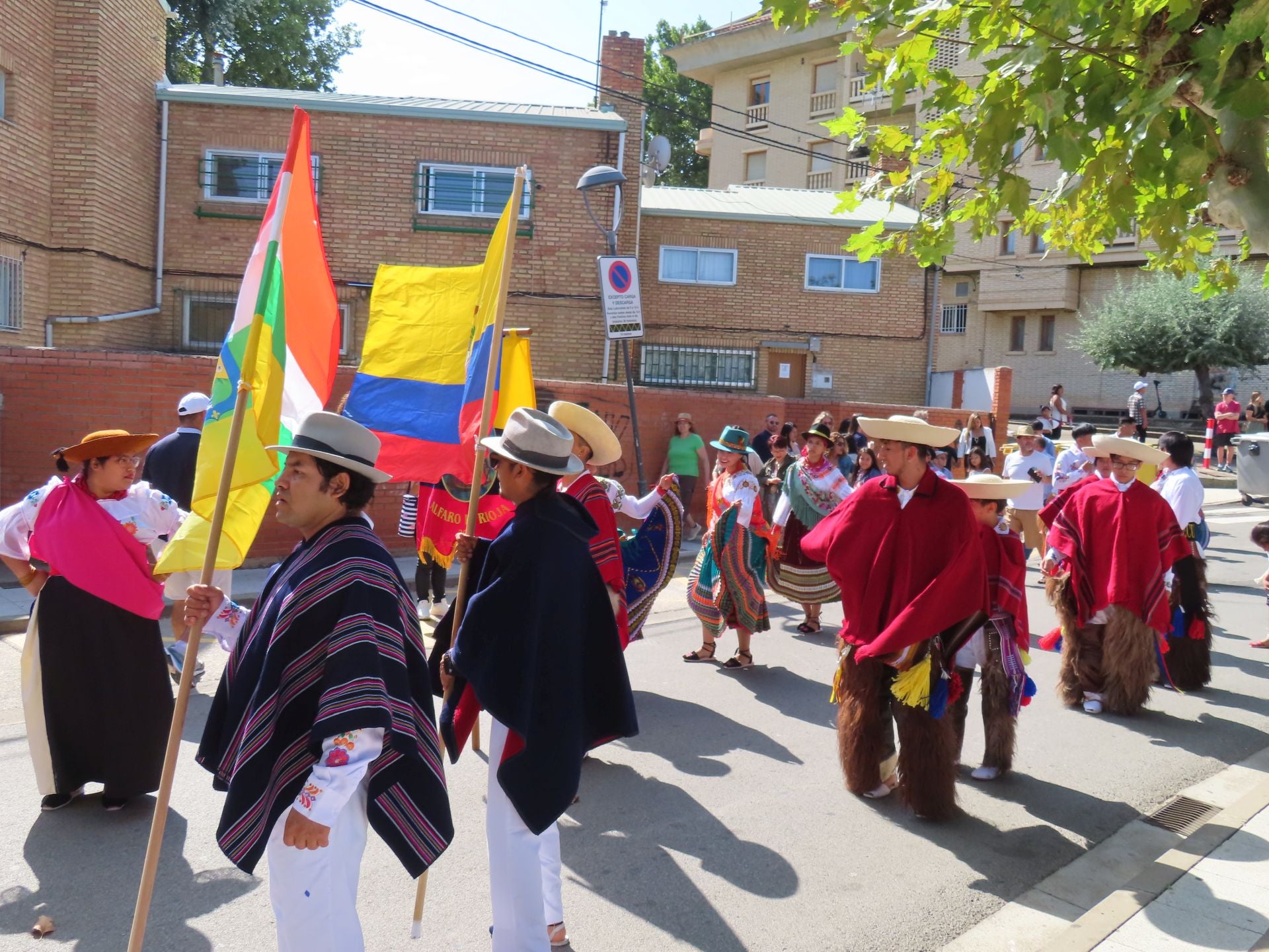 La comunidad ecuatoriana de Alfaro celebra la virgen del Cisne