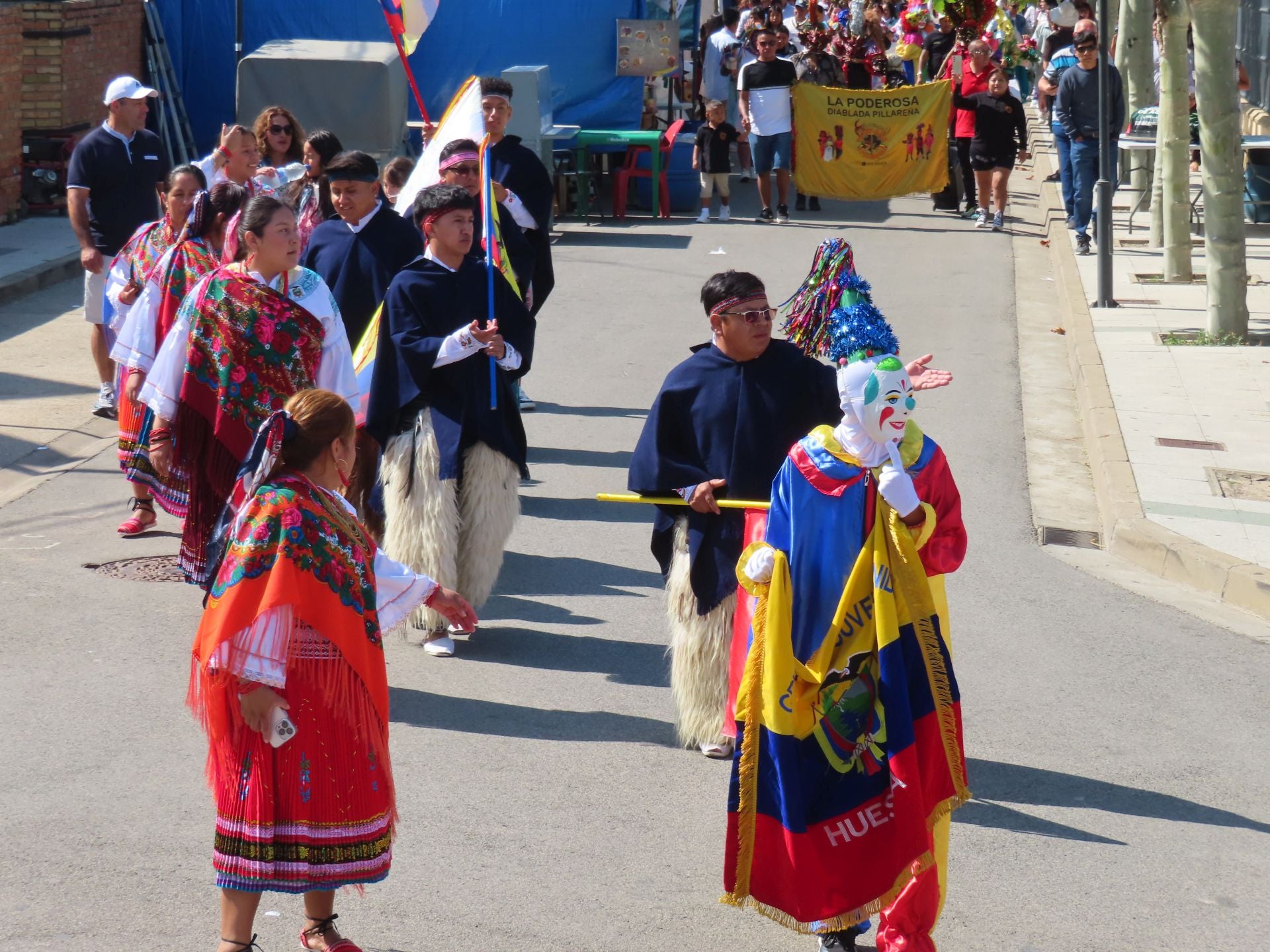 La comunidad ecuatoriana de Alfaro celebra la virgen del Cisne