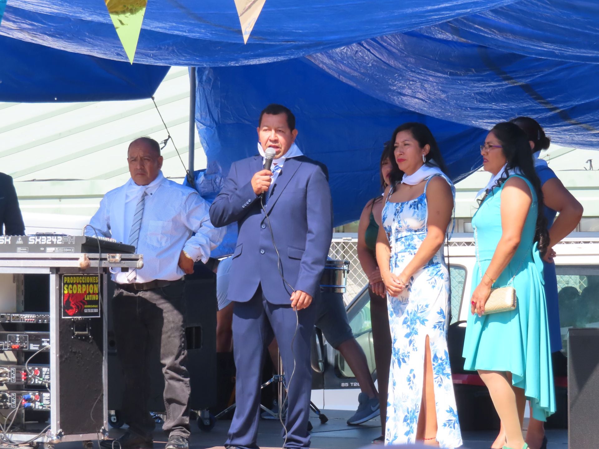 La comunidad ecuatoriana de Alfaro celebra la virgen del Cisne