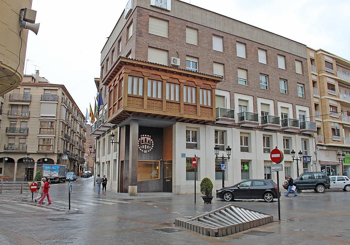Exterior del Ayuntamiento de Arnedo.