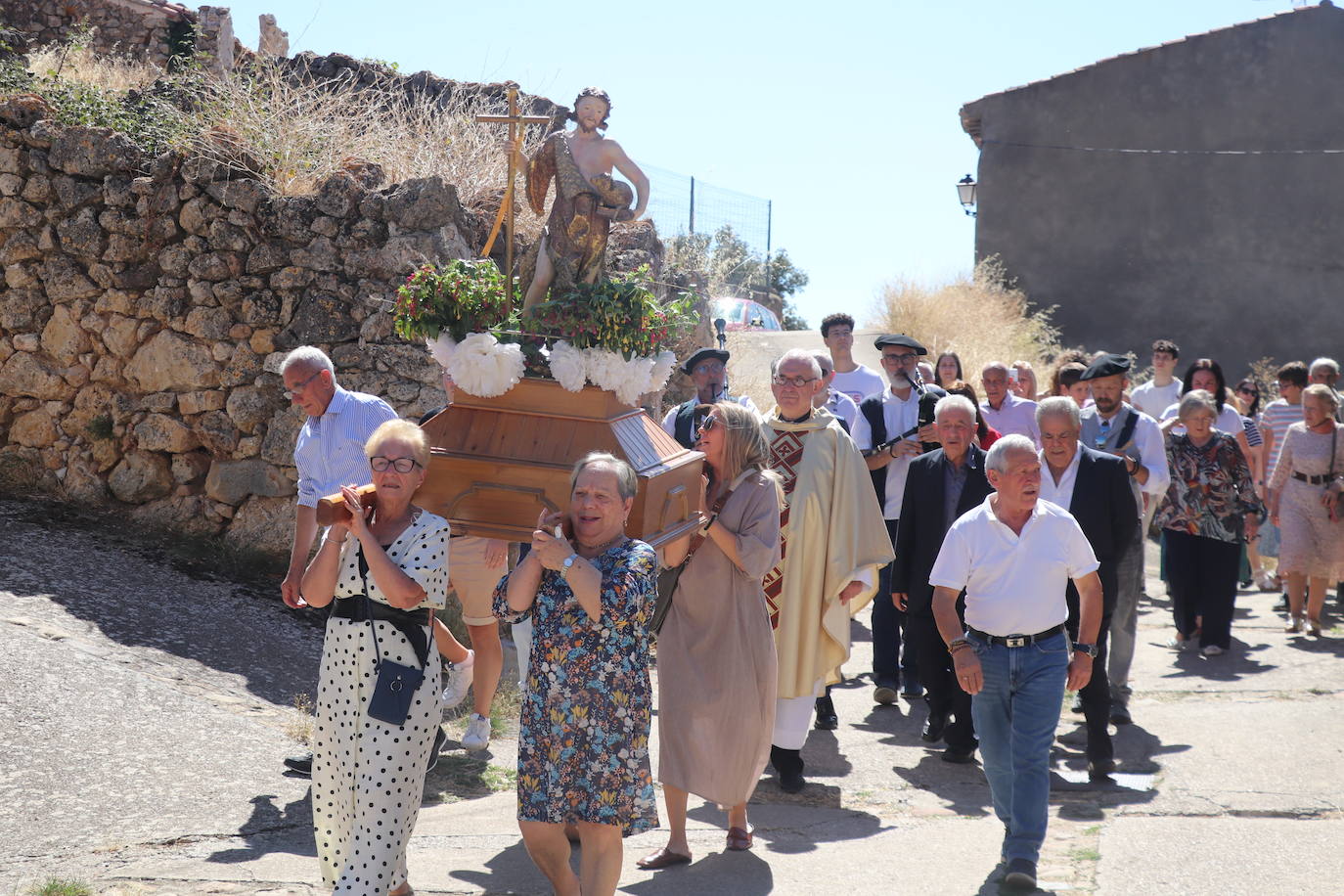 Las imágenes de las fiestas en Villarroya