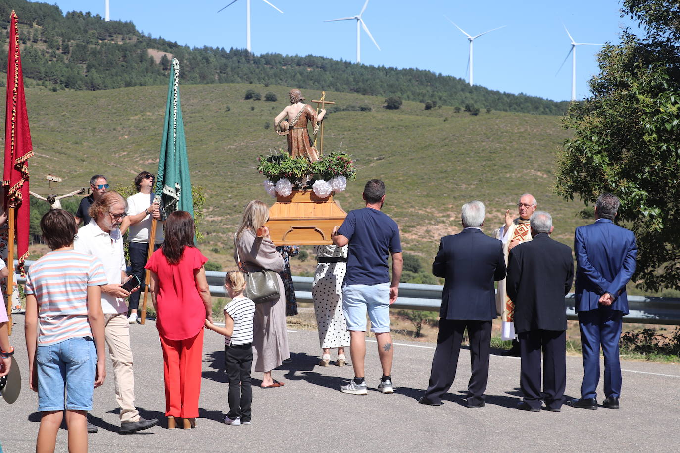 Las imágenes de las fiestas en Villarroya