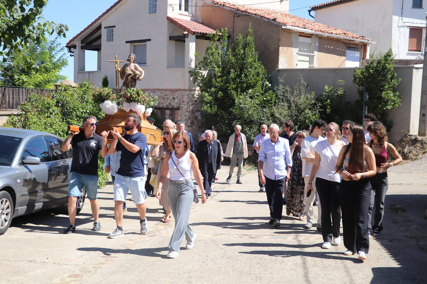Las imágenes de las fiestas en Villarroya