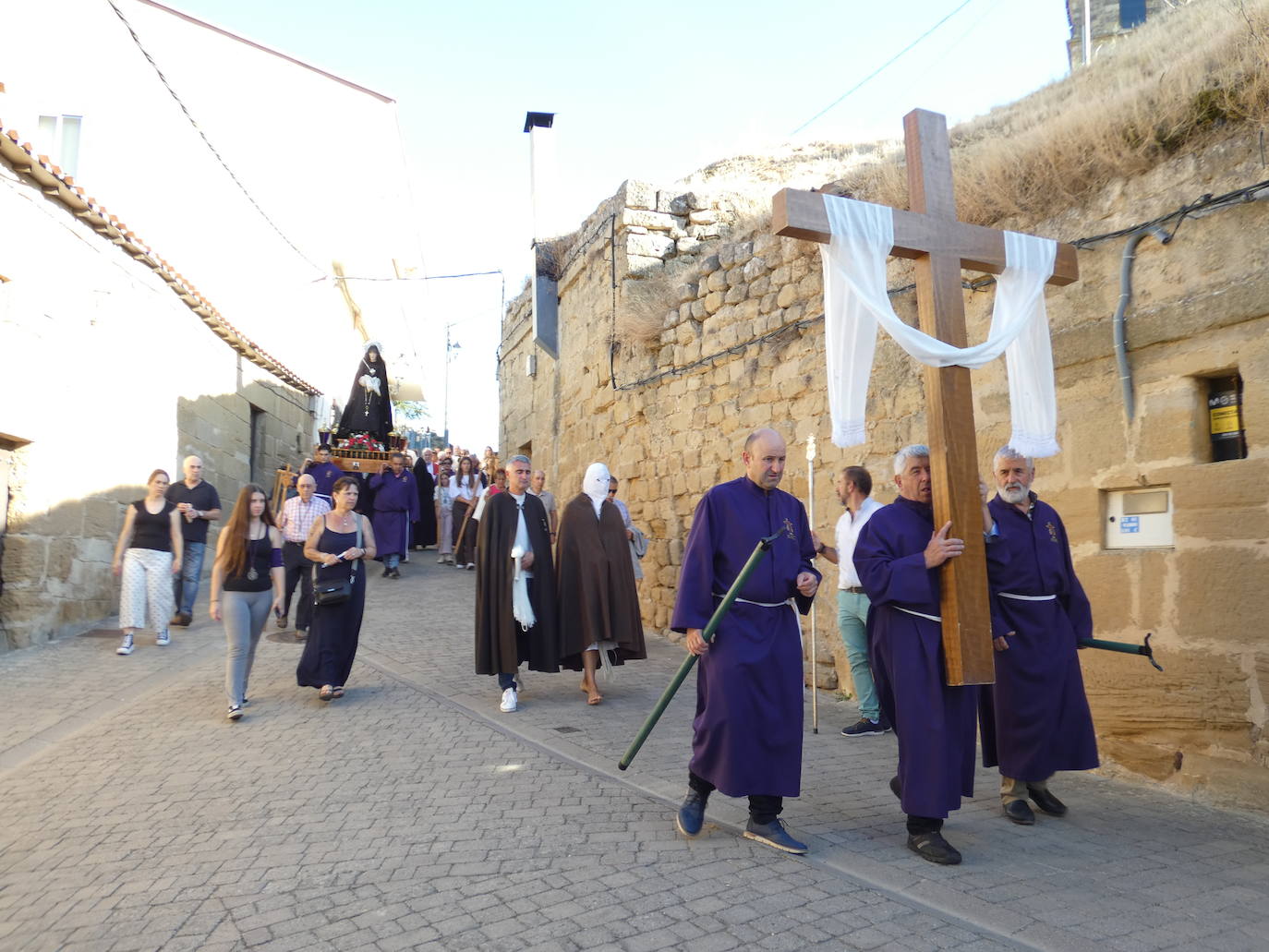 Las imágenes de los Picaos en San Vicente de la Sonsierra