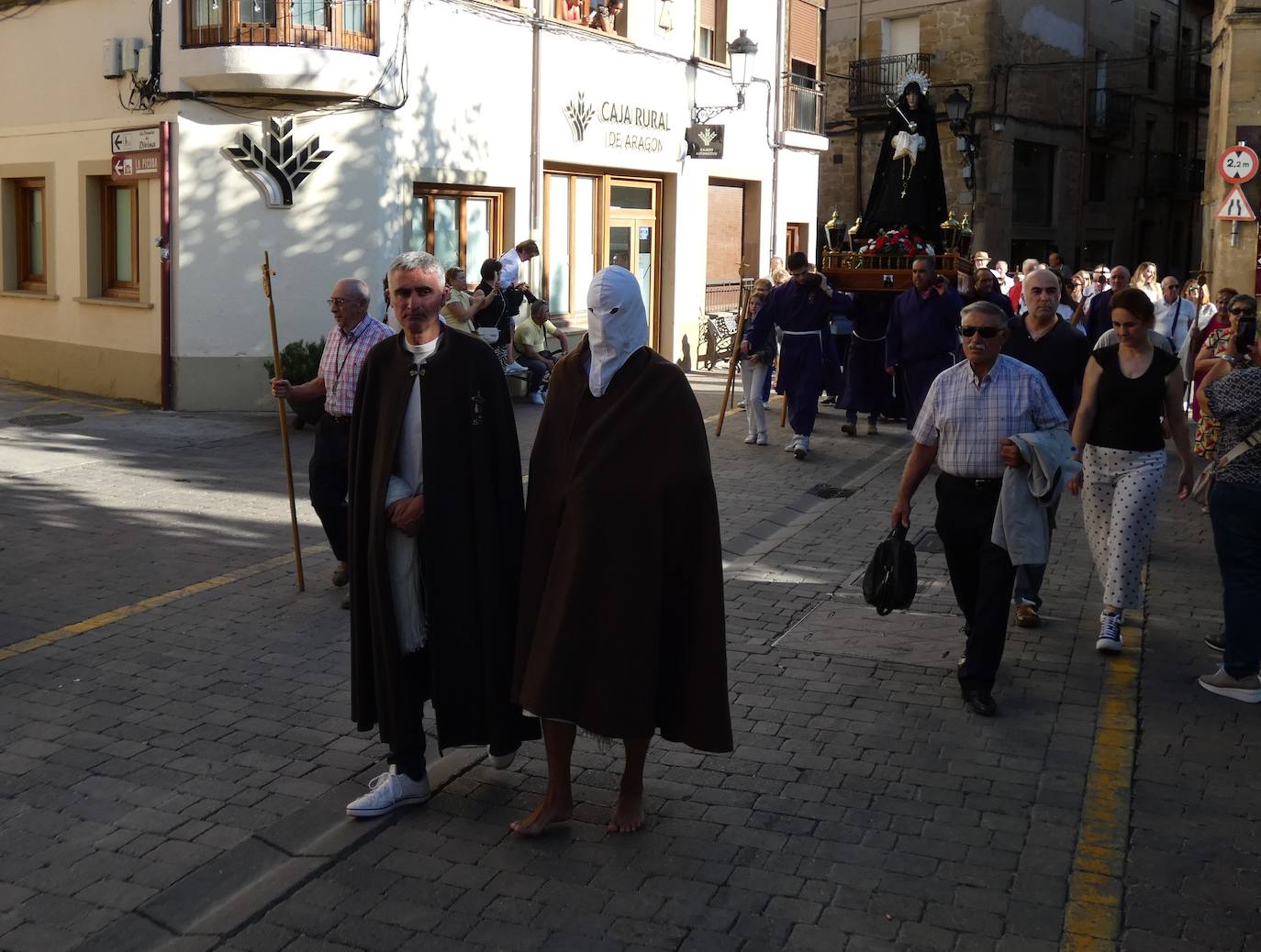 Las imágenes de los Picaos en San Vicente de la Sonsierra