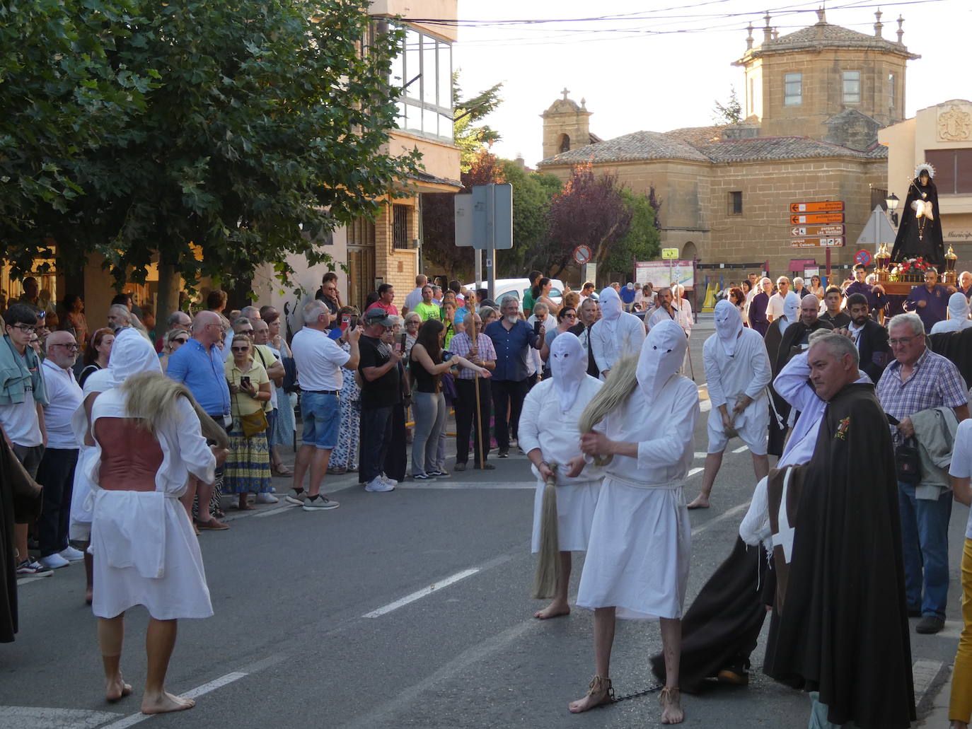 Las imágenes de los Picaos en San Vicente de la Sonsierra