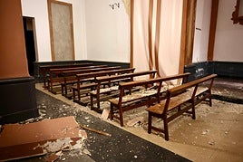 Estado de la iglesia de Santa teresita