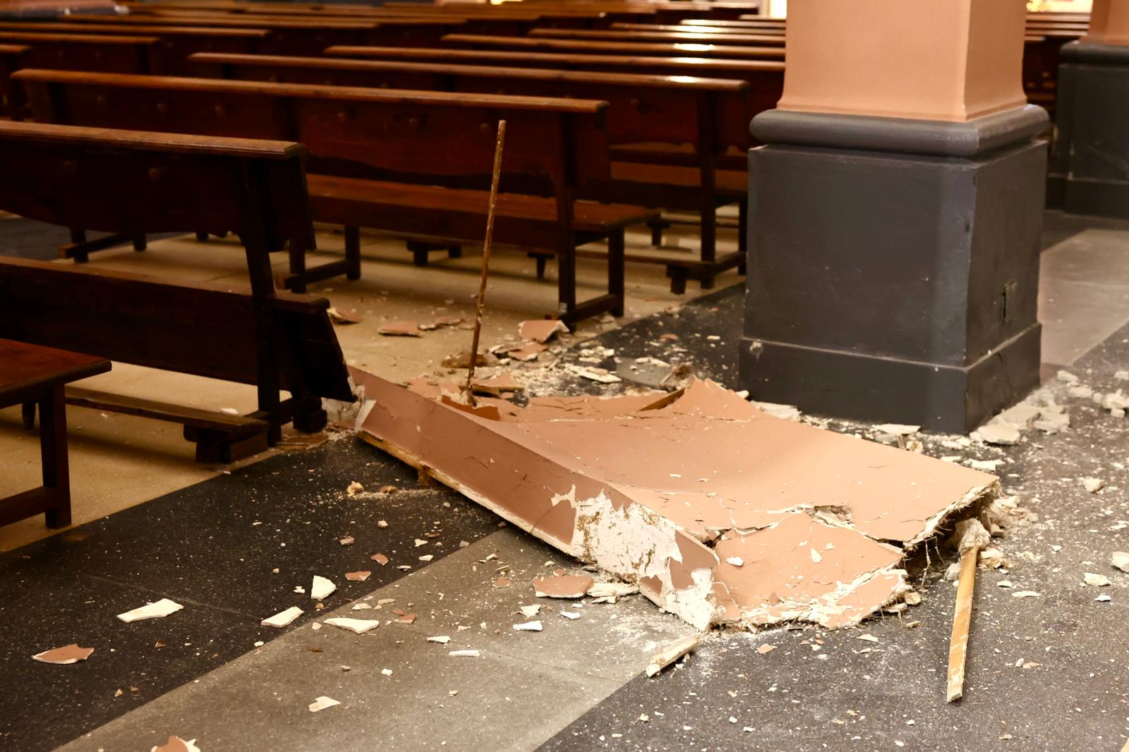 Estado de la iglesia de Santa teresita