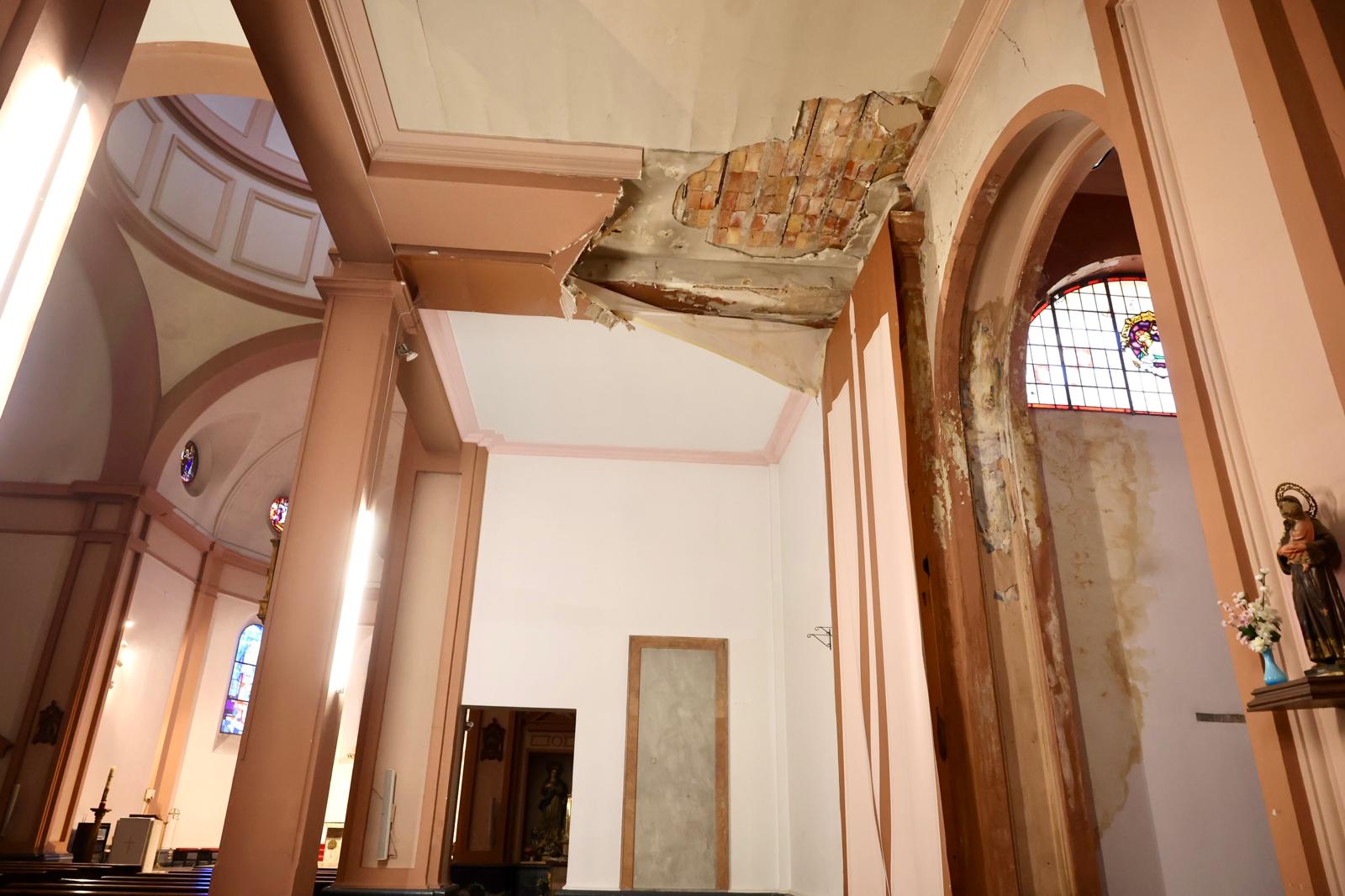 Estado de la iglesia de Santa teresita