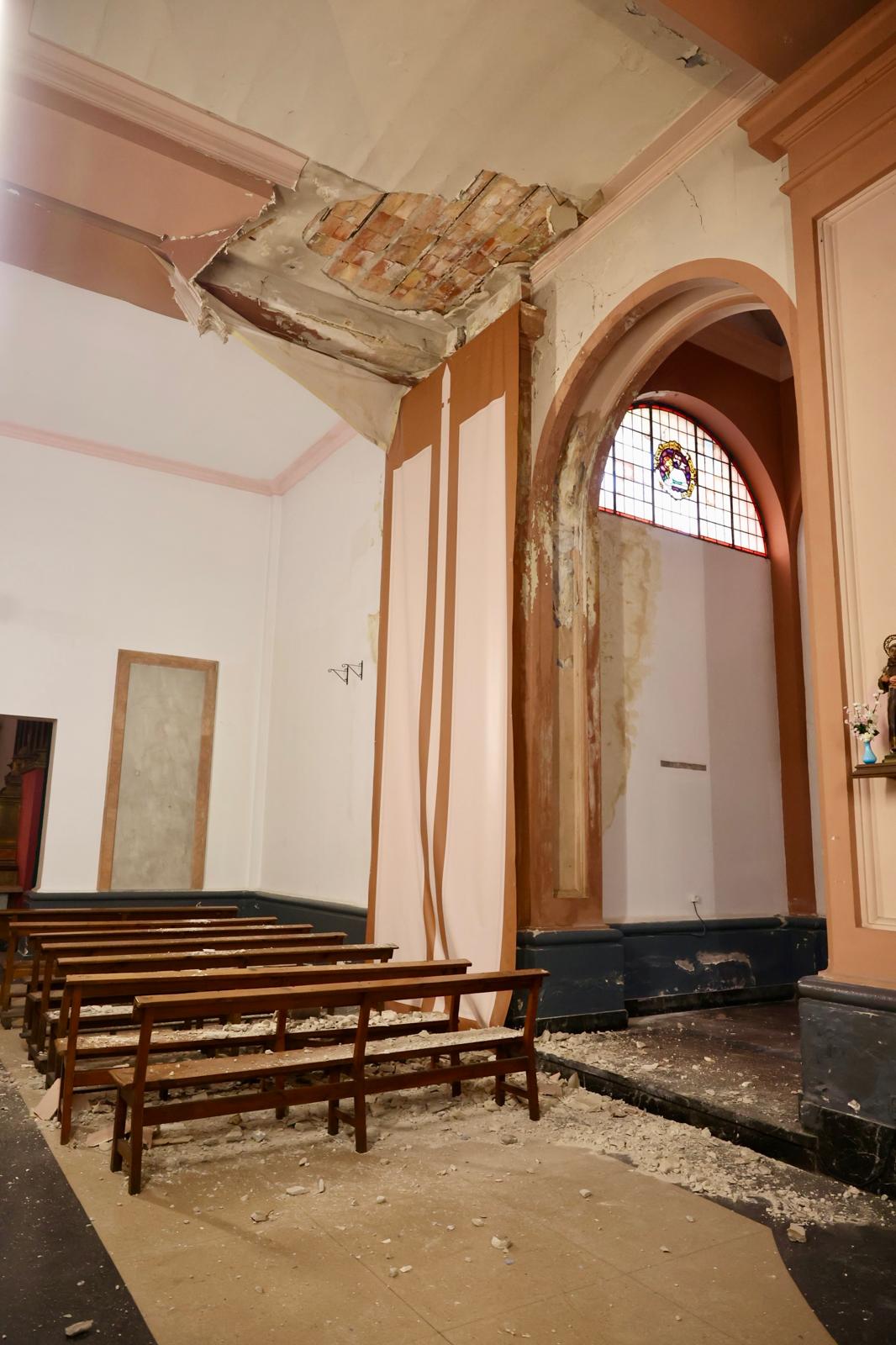 Estado de la iglesia de Santa teresita