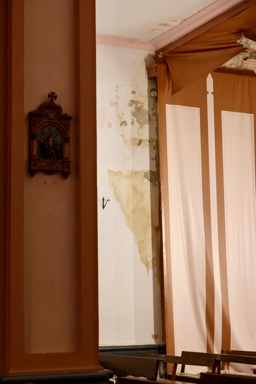 Estado de la iglesia de Santa teresita