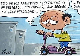 Los patinetes eléctricos, según Tris