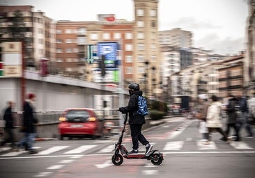 Logroño registra ya más de cinco accidentes y cien denuncias al mes de patinetes eléctricos