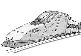 Esperando el tren de La Rioja