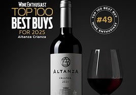El crianza de Altanza, en la lista de 'Best buy' de Wine Enthusiast