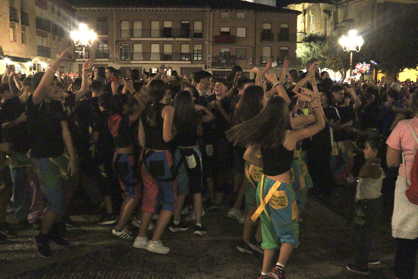 Las imágenes del disparo del cohete de las fiestas de Santo Domingo