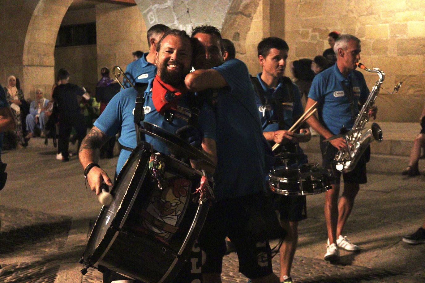 Las imágenes del disparo del cohete de las fiestas de Santo Domingo