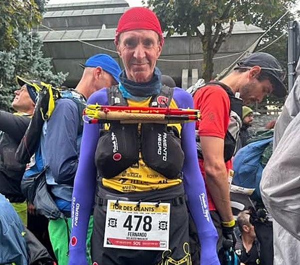 Fernando Magaldi, antes de tomas la salida en el TOR330.