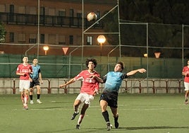 Imagan del partido enre Villegas y Agoncillo.