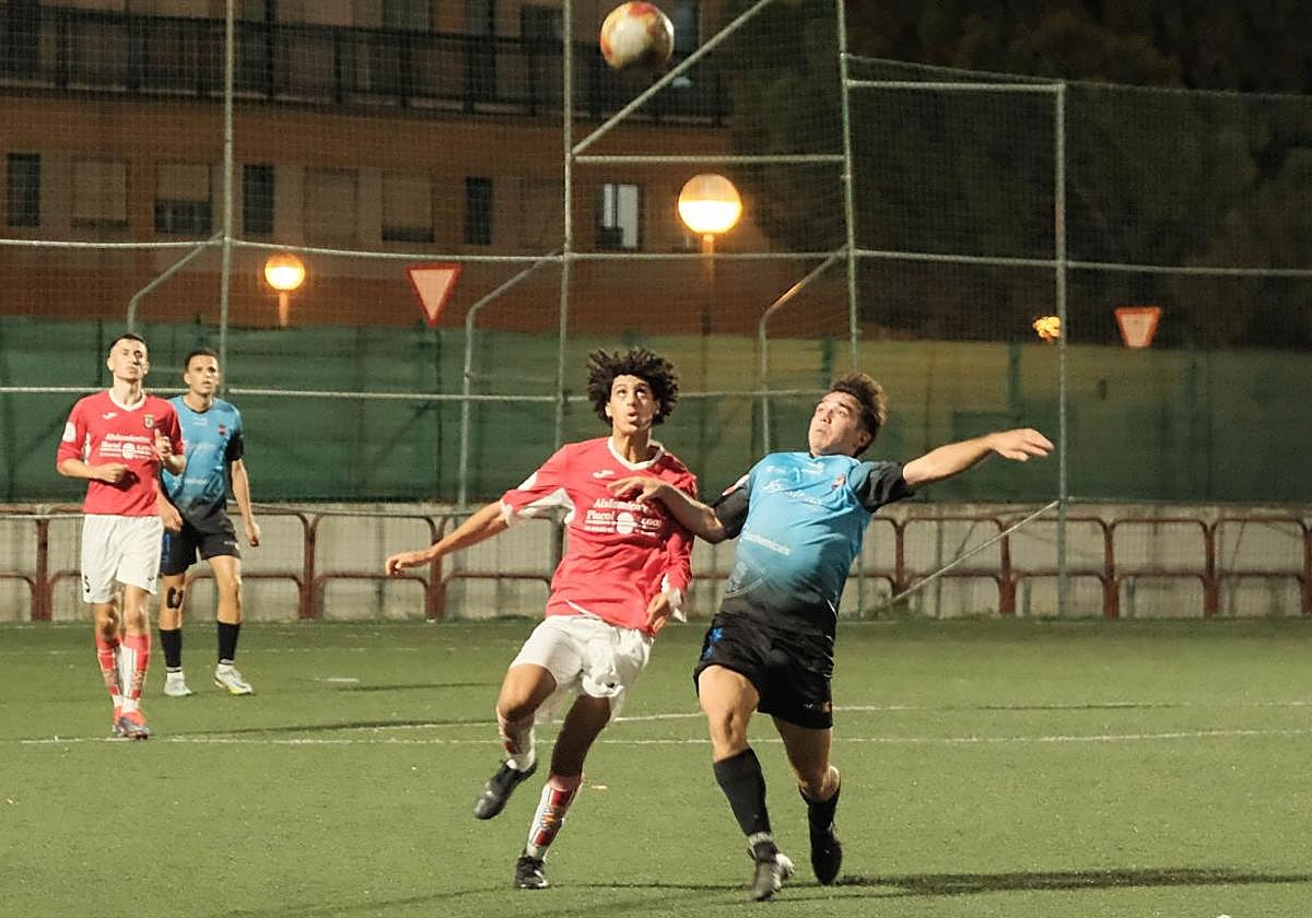 Imagan del partido enre Villegas y Agoncillo.