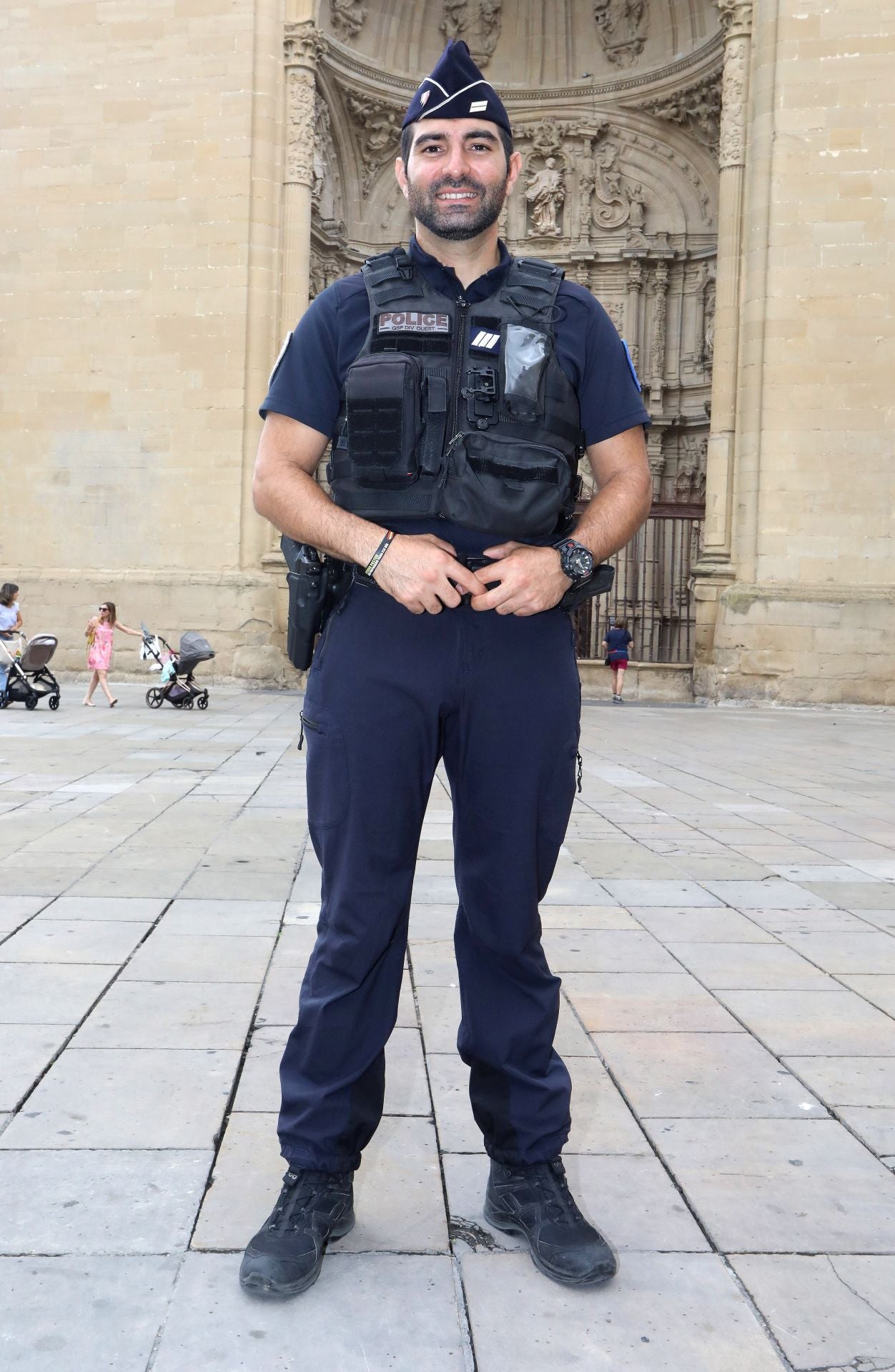 El agente de la Policie Nationale de Francia Marc Ruiz.