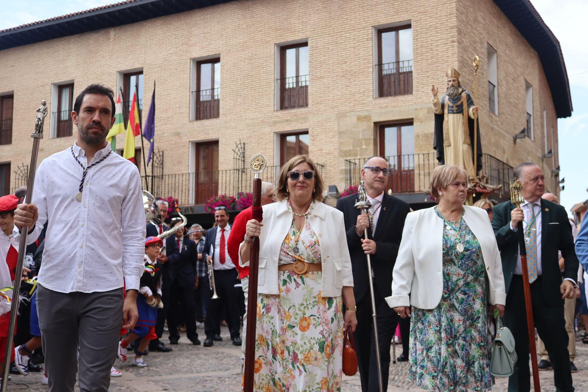 Procesión de San Jerónimo Hermosilla en Santo Domingo de la Calzada