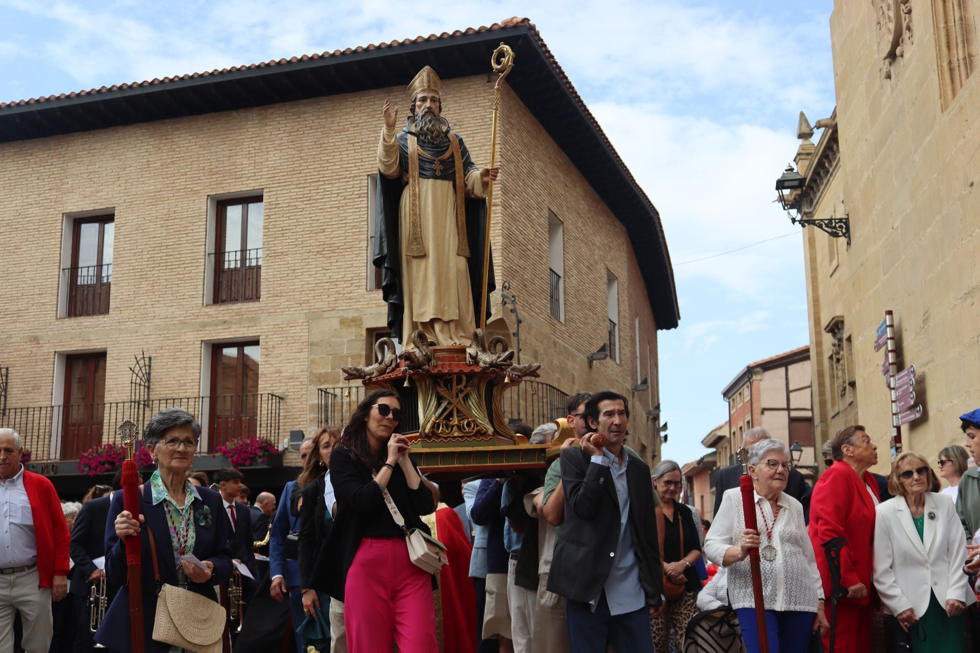 Procesión de San Jerónimo Hermosilla en Santo Domingo de la Calzada
