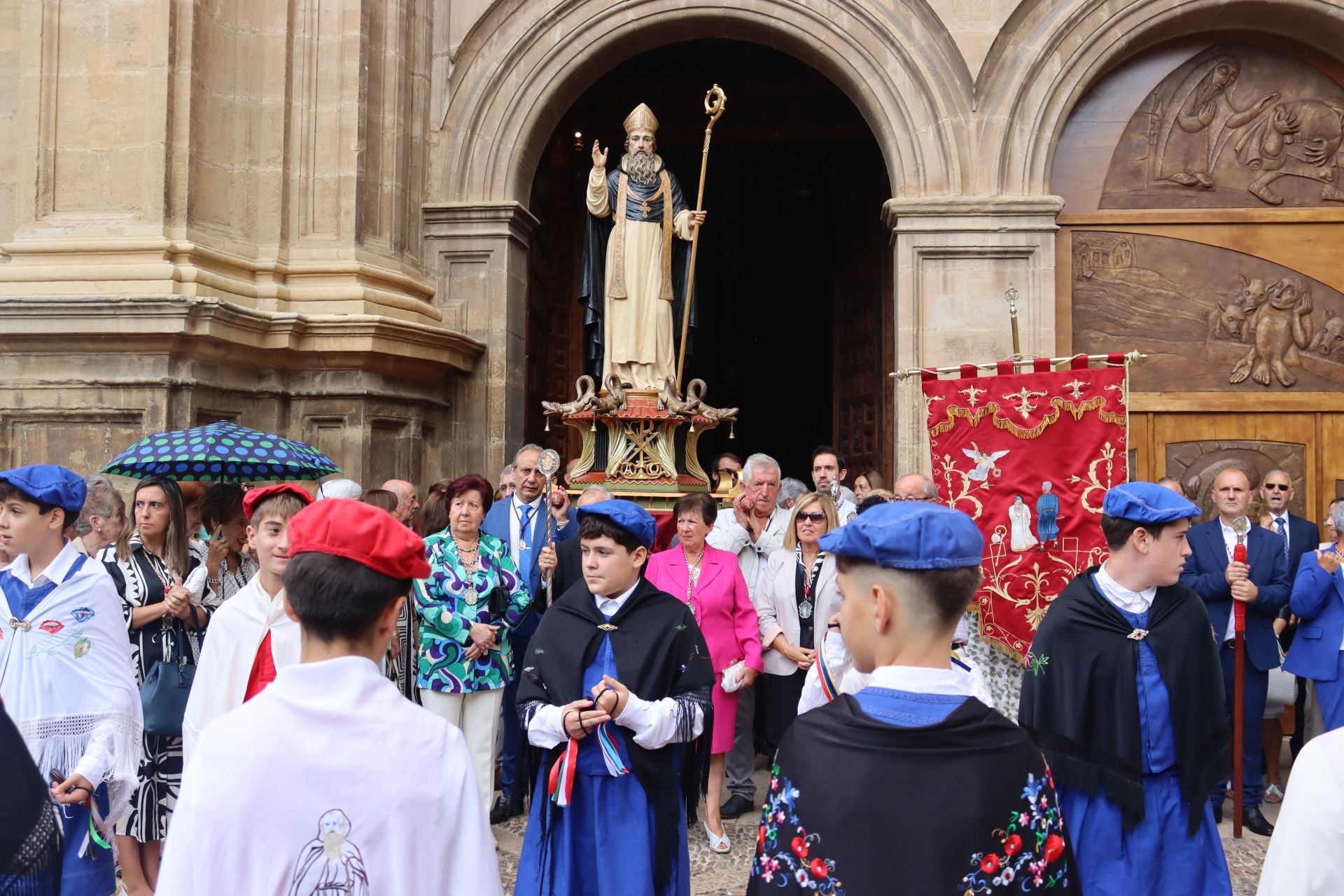 Procesión de San Jerónimo Hermosilla en Santo Domingo de la Calzada